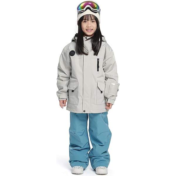 ACTLEIS スノーボードウエア 140cm グローブ付き 上下セット ACTLEIS